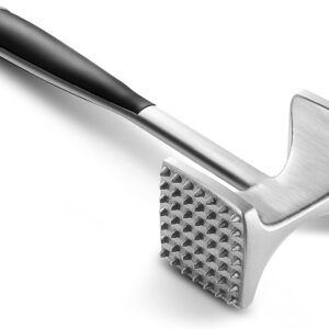 Meat Tenderizer Hammer with Comfortable-Grip Handle