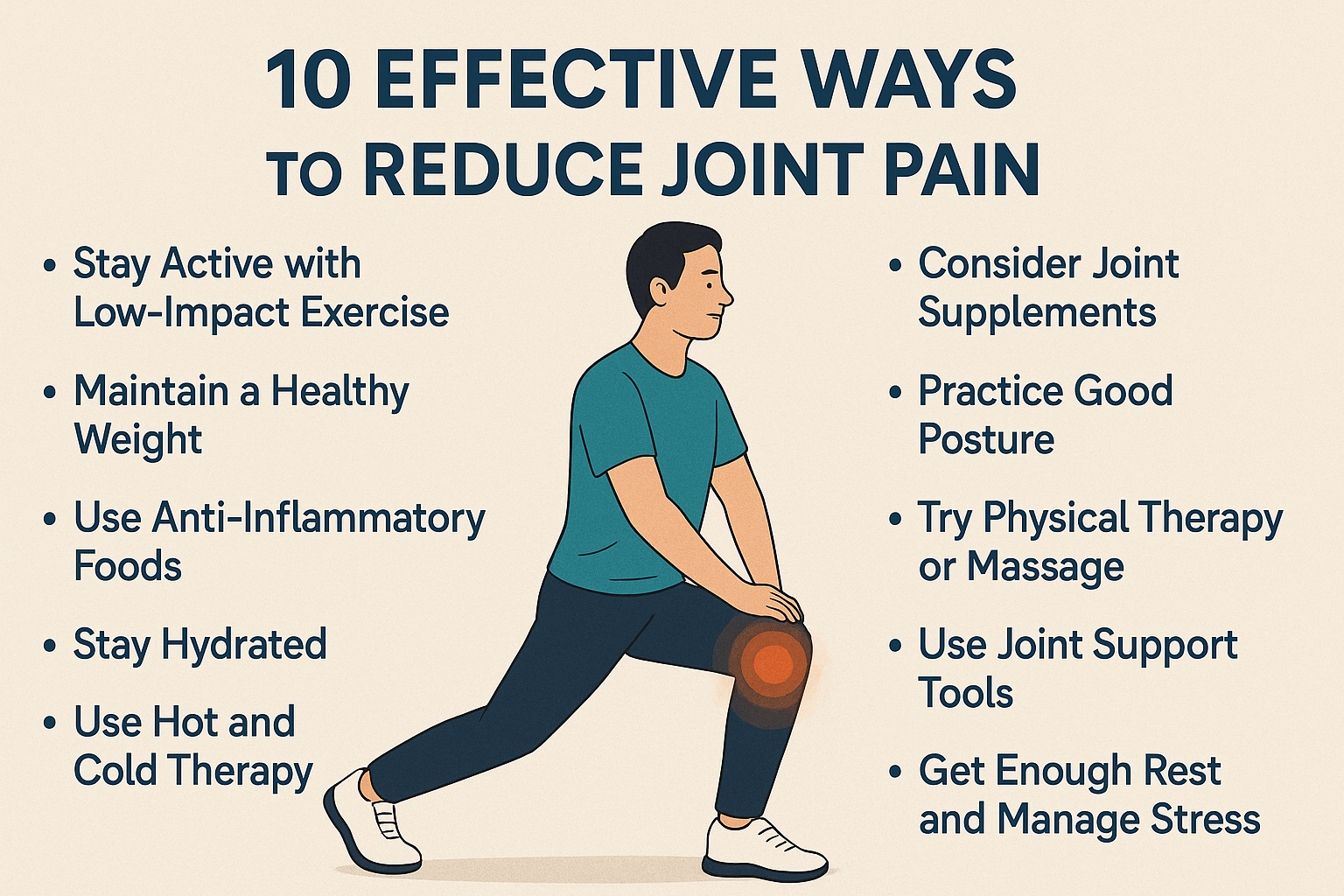 10 Effective Ways to Reduce Joint Pain Naturally